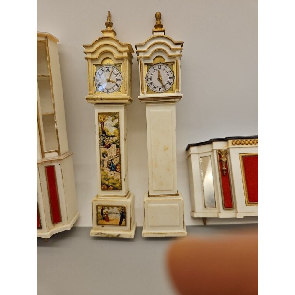 Vintage Ideal Petite Princess Fantasy Furniture FireTruck Dollhouse Lot Of 16 - Picture 4 of 11